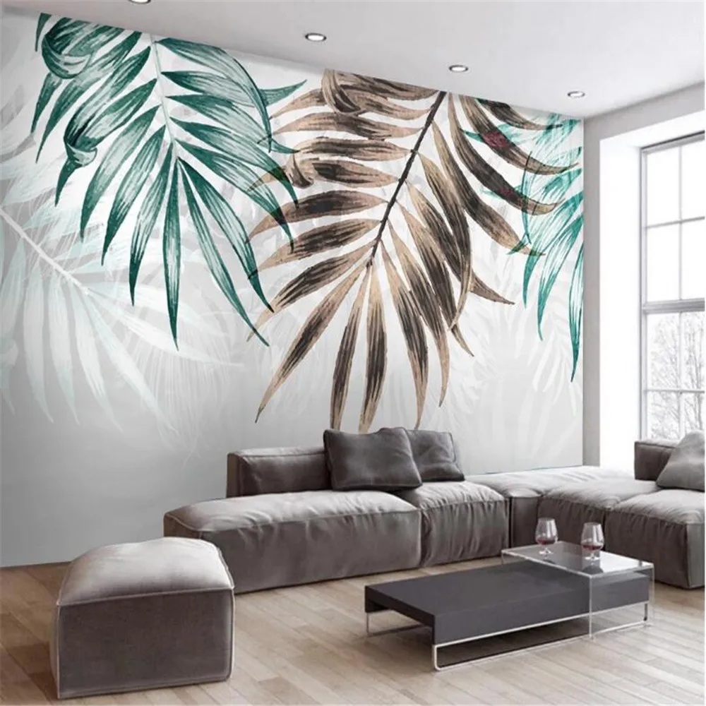 Флизелиновые обои Milofi современные минималистичные ручная роспись свежие