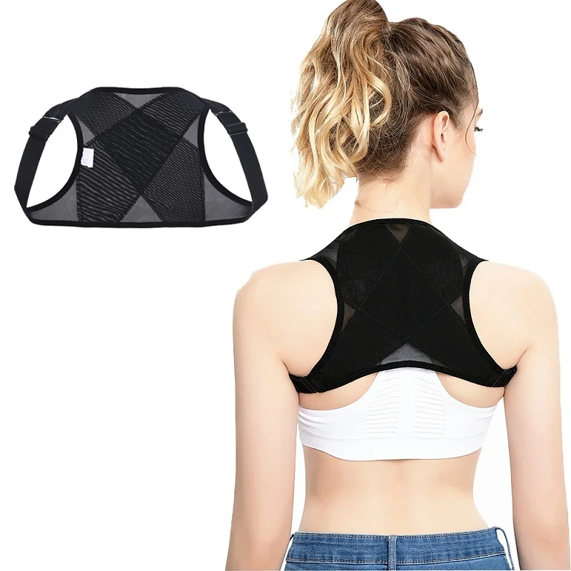 Корректирующее нижнее белье для женщин майка коррекции осанки дышащий корсет в