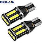 Светодиодная лампа OXILAM, 2 шт., W16W, Canbus T15, 912, 921, 2825, для Chevrolet Cruze, Niva, Epica, Sonic Sail, Lanos, Cobalt, Camaro, 6000 К, 12 В