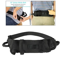 quick release lift transfer board gait belt w handles patient assist exceptionally strong extra wide walking nursing straps