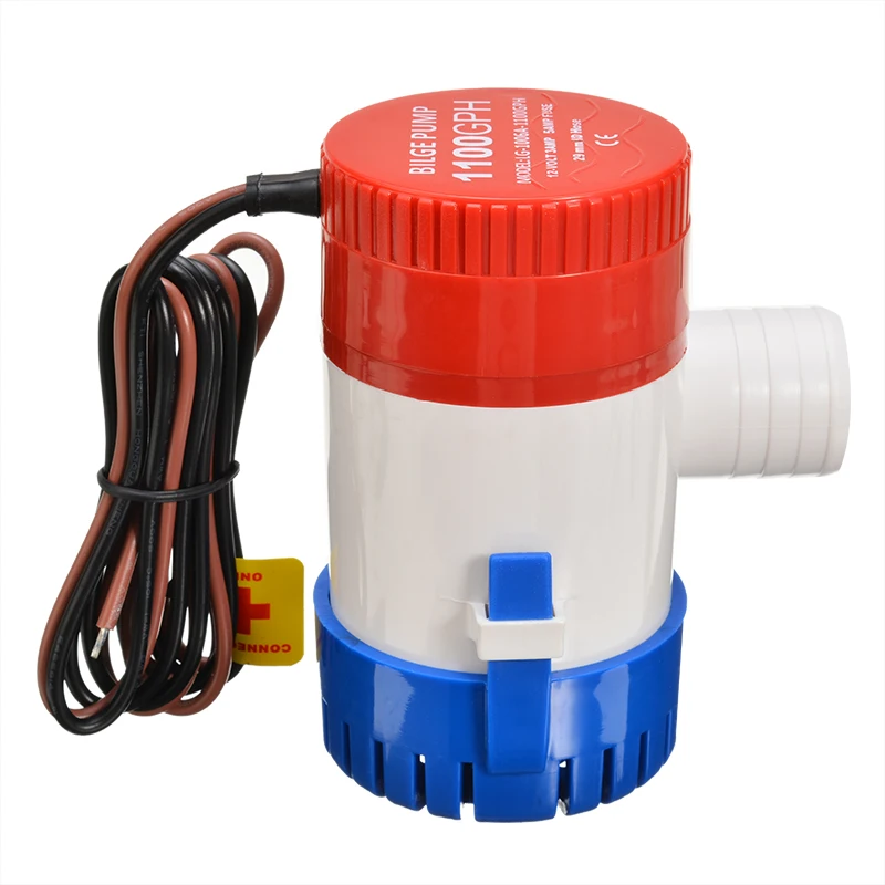 1100 GPH 12V Electric Marine Water Pump Submersible Boat Bilge With Float Switch For Yacht Accessories | Обустройство дома