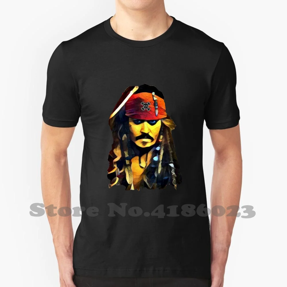 

Забавная футболка с рисунком капитана пирата Джонни Депп, Джефф Натансон, капитан кartick Dutta, пираты, Элизабет, Swann