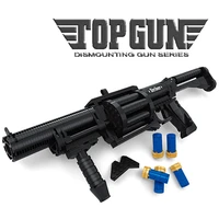 ausini guns technical pistol desert eagle submachine 98k model swat ww2 police weapon moc model building block construction toys