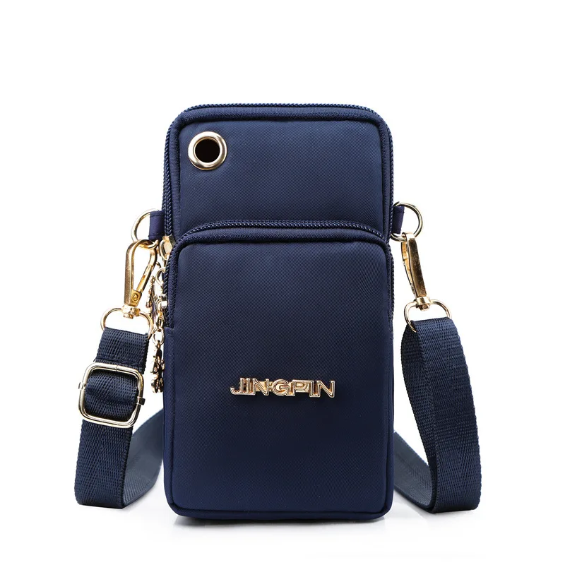 Творческий нейлон новый мобильный телефон сумка женская кошелек для женщин мини