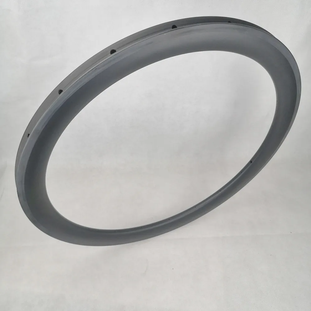 1PCS Carbon Fibre Bicycle Wheel rim 700C Road Bike Rim Best Price 30/38/50/60 UD Matte V Brake | Спорт и развлечения
