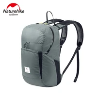 naturehike 18l 25l folding backpack ultra light waterproof camping bag men women skin package outdoor mountaineering travel bags