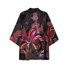 Винтажное стильное традиционное кимоно в японском стиле, одежда с принтом, кимоно, стиль для мужчин и женщин, высококачественная повседневная Уличная одежда для отдыха