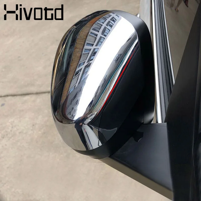 Hivotd для peugeot 3008 GT 5008 GT автомобильный Стайлинг заднего вида крышка зеркала боковой двери хромированная рамка внешние аксессуары