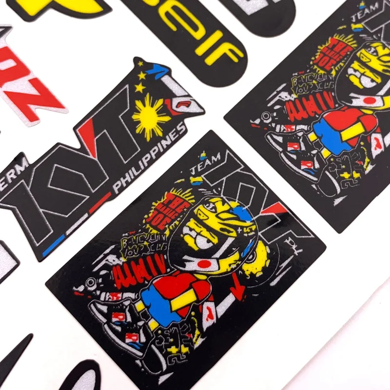 Мотоцикл go-kart Багги шлем объектив Декоративные наклейки для AGV SHOEI ARAI KYT NHK ZEUS LS2 EVO |