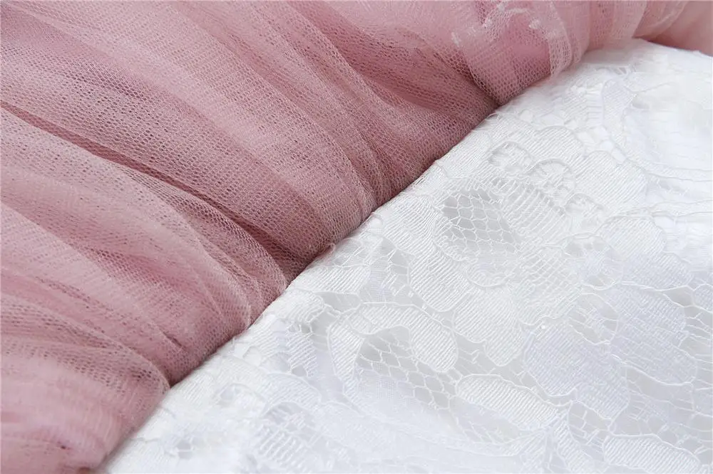 Детское кружевное платье с коротким рукавом на возраст 1 год|Платья| |