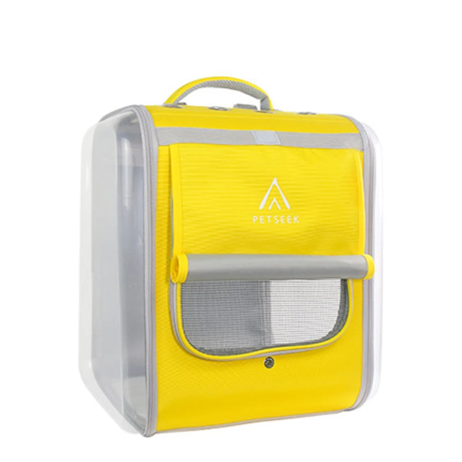 Прозрачная сумка для собак большой женский рюкзак переноска кошек роскошная