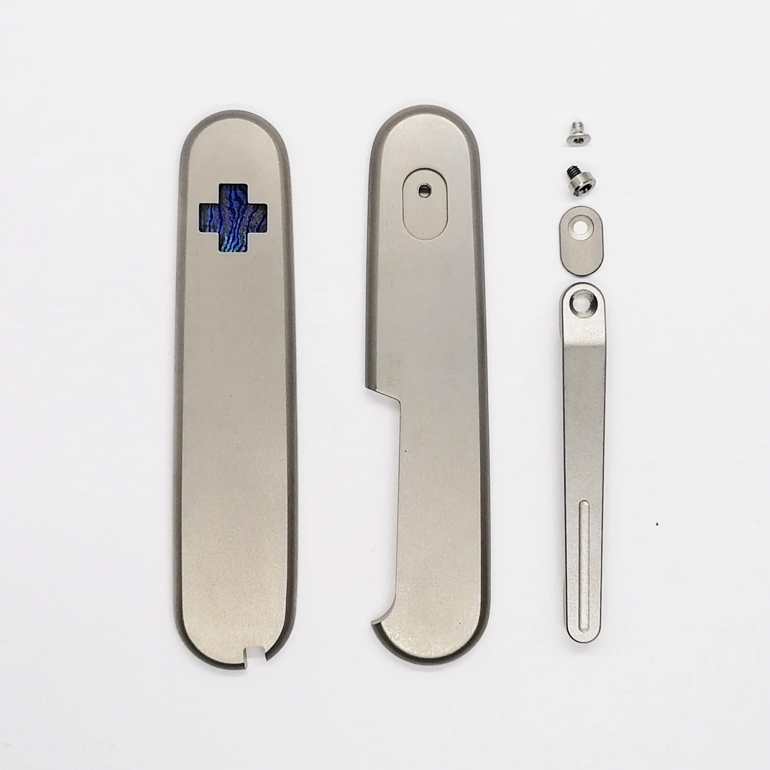 1 пара изготовленных на заказ весы из титанового сплава TC4 с ручкой-саблей замена