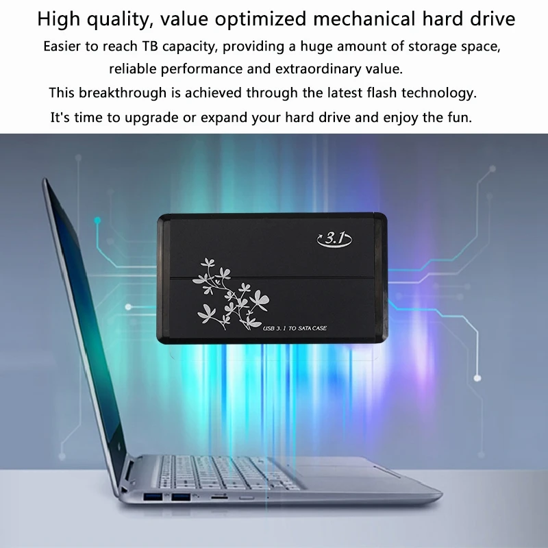 Mobile Hard Disk Drive USB3.1 Portable External Hard Drive