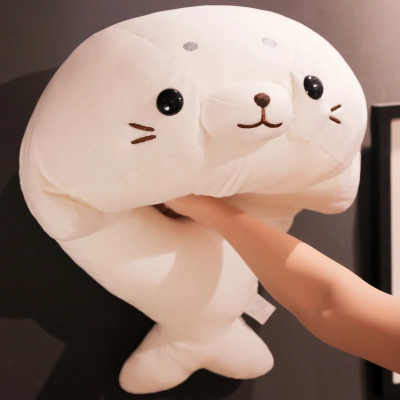 

1PC 50/60cm Cute Stuffed Sea Lion Plush Toy Soft Pillow Kawaii Cartoon Animal Seal Toy Doll for Kids Lovely Chilren's Gift