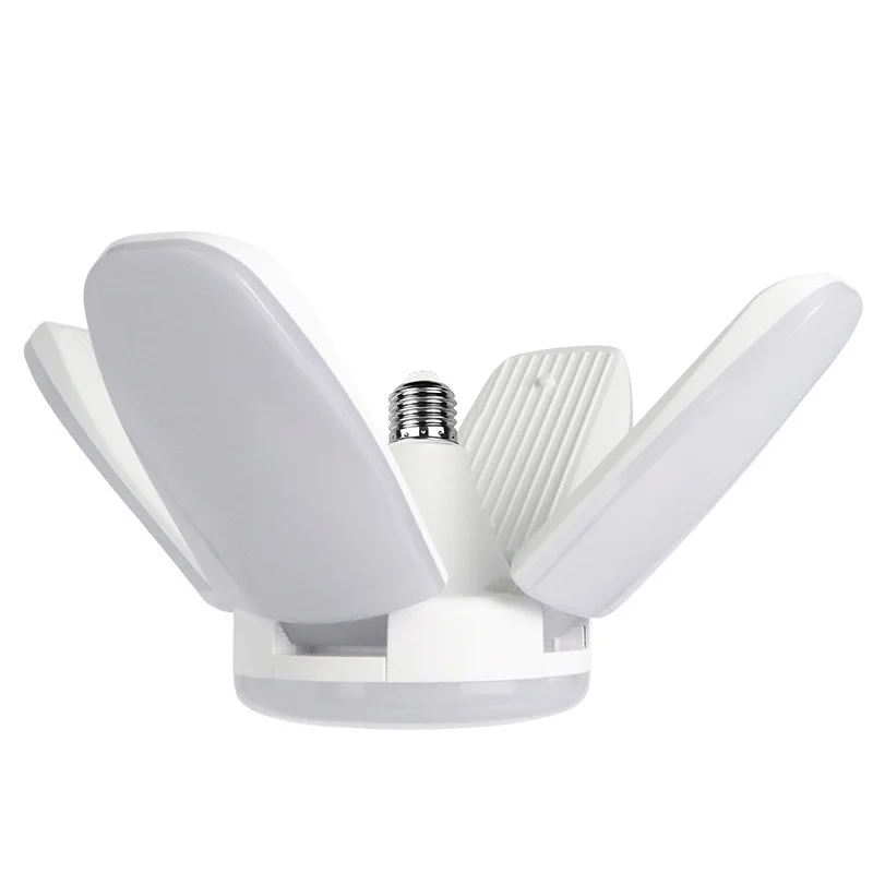 Светодиодная Складная Веерная лампа трехлистовая деформация четыре летающих