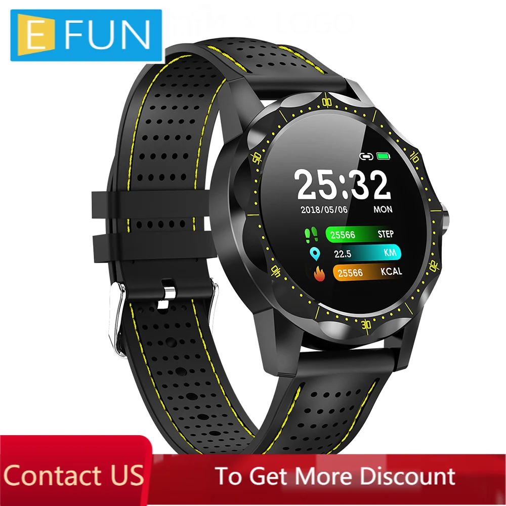 

E-Funny SKY 1 Men IP68 Waterproof Activity Tracker Fitness Tracker Smartwatch Clock BRIM for android iphone IOS phone