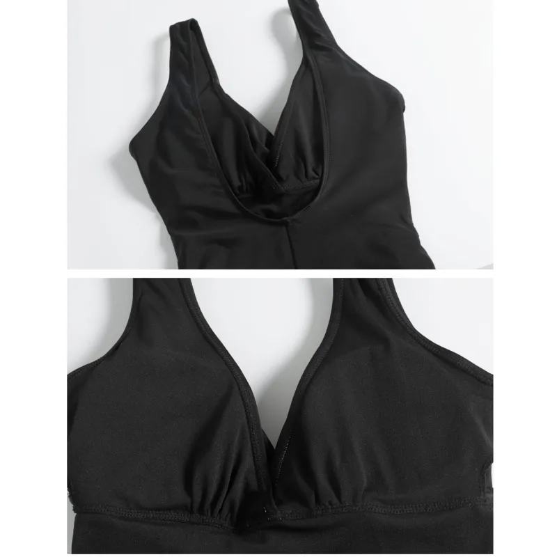 

Women's Push Up V Neck One Piece Swimwear Bodysuit Peacock Blue Swimsuit Monokini Backless Girls One-piece Bathing Suit Swimsuit