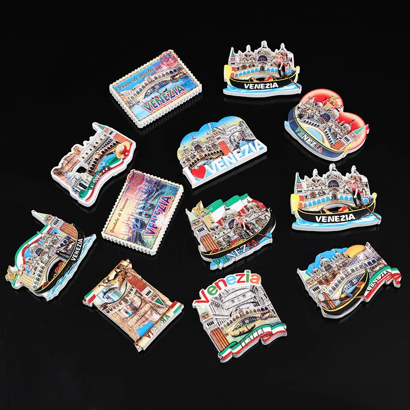 Магнитный сувенир на холодильник Европа Италия Венеция пейзаж