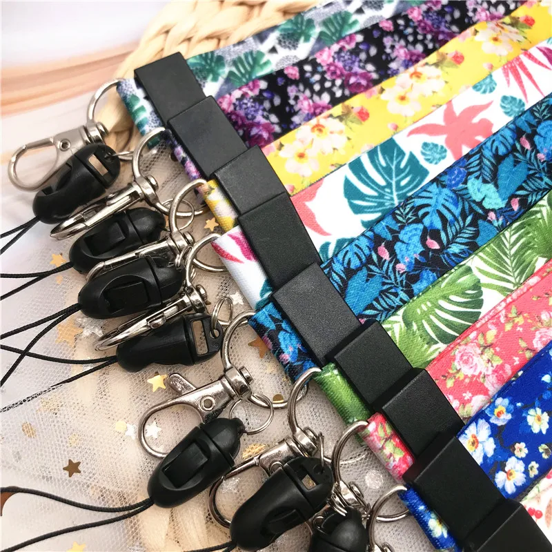 10 шт./Лот Роза цветы маленькие маргаритки ремешок на шею модный ремень для ключей