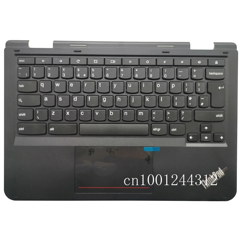 

Новинка, Оригинальный чехол для Lenovo ThinkPad Yoga 11E 4-го поколения Chromebook 20HW 20HY, верхний корпус клавиатуры, ободок 01HY418 UK