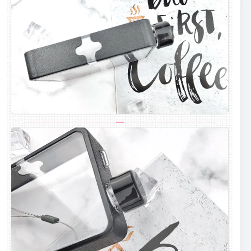 2 шт./упак. A5 плоская чашка прозрачная бумага бутылка для воды дамы личности