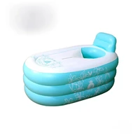 adults portable inflatable bathtub thick whole body foldable bathtub artifact large salle de bain household merchandises di50yp