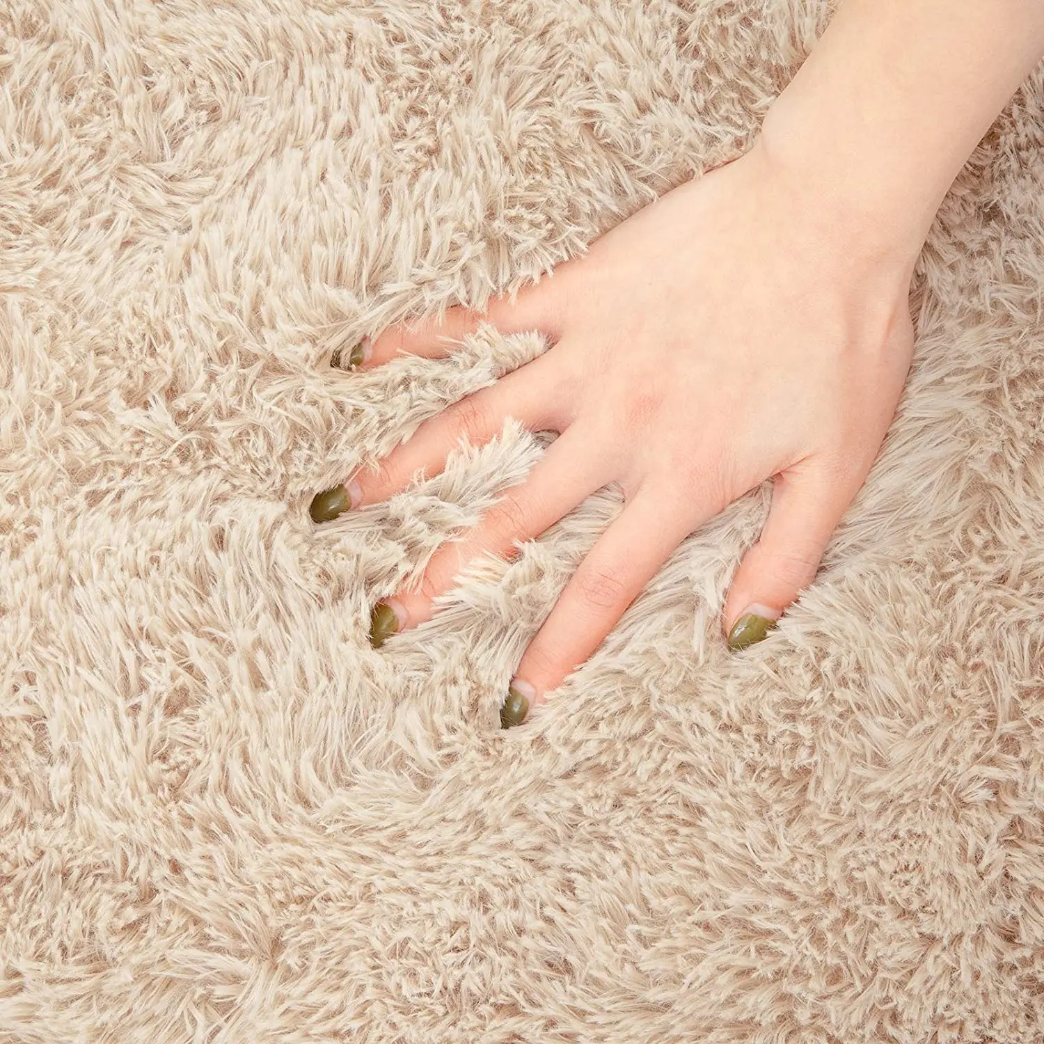 Мягкий пушистый коврик современные ворсистый ковер Спальня плюшевая