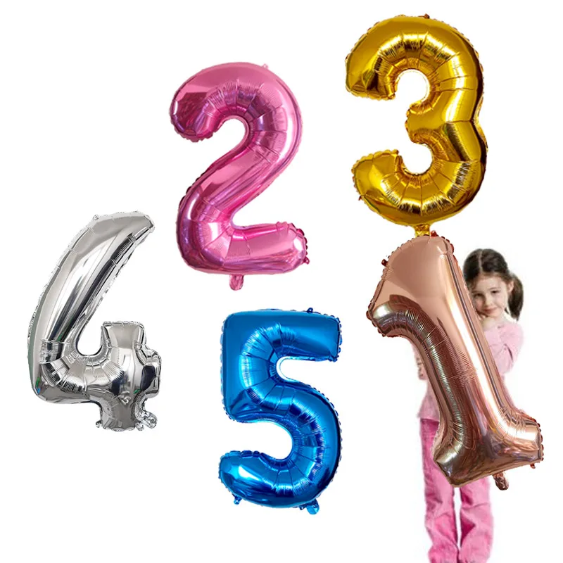 

Globos dede 32 pulgadas, globos de aluminio de helio,