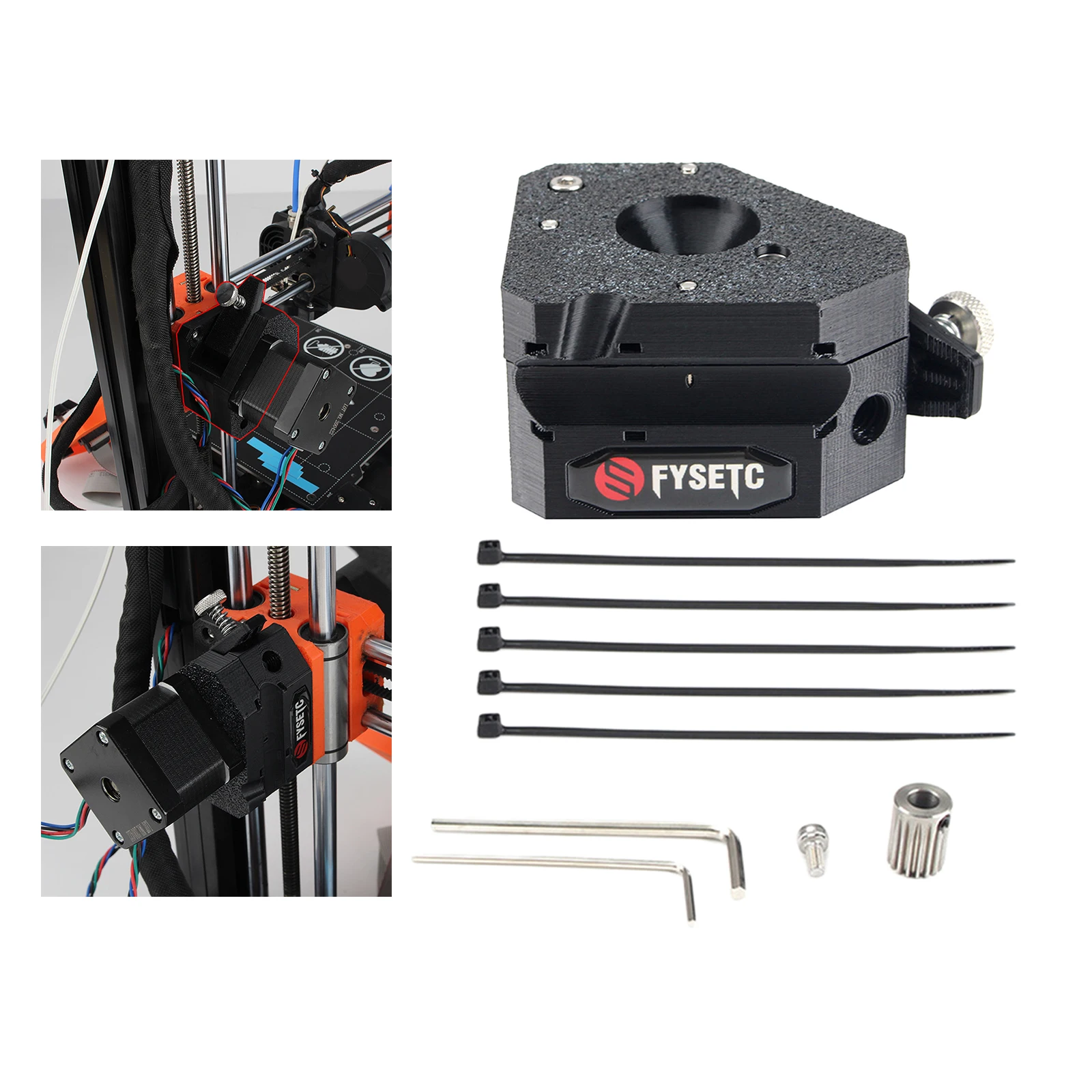 

Upgrade V2 Dual Drive Extruder for Prusa Clone Mini High Performance