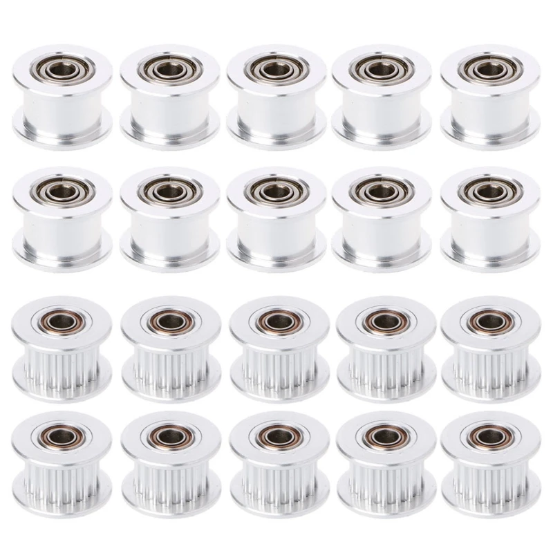 

Высокое качество и высокое Cost-effective10Pcs/набор GT2 Алюминиевый шкив ГРМ 16 Зуб диаметр 3 мм для ширины 6 мм ремень 3D принтер части