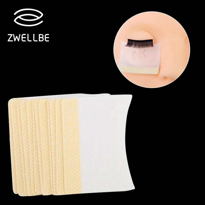 Одноразовые накладки для наращивания ресниц 40/80 шт. под глаза профессиональное