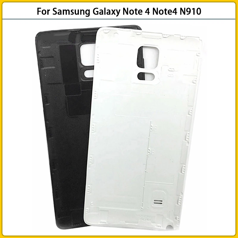 Новинка для Samsung Galaxy Note 4 N910 N910F N910V Пластиковая Крышка батарейного отсека задняя