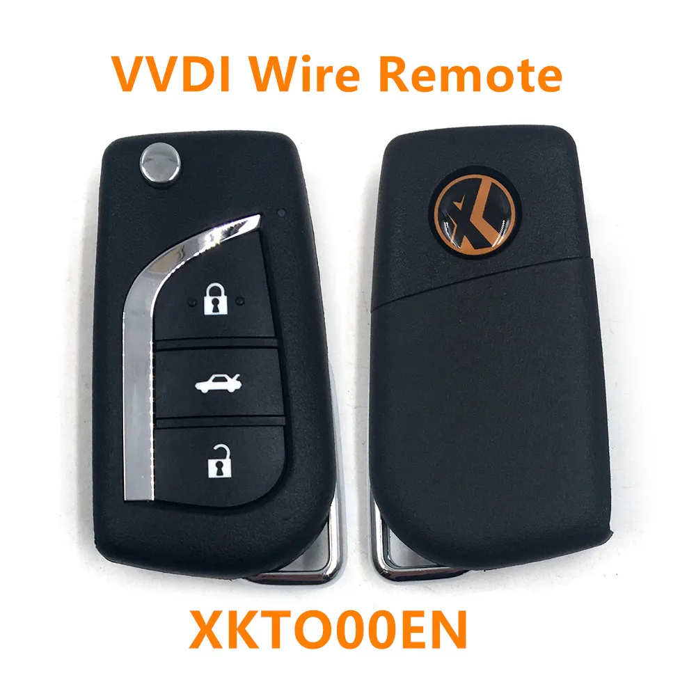 10 шт./лот Xhorse Универсальный VVDI проводной пульт дистанционного управления XKTO00EN
