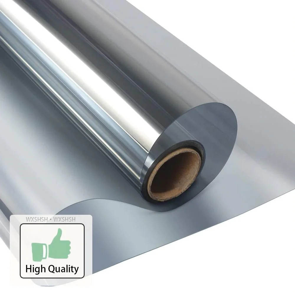 

40/50/60/70/80/90cm Width One Way Mirror Window Film,Vinyl Self-adhesive Reflective Solar Film Privacy Window Tint For Home