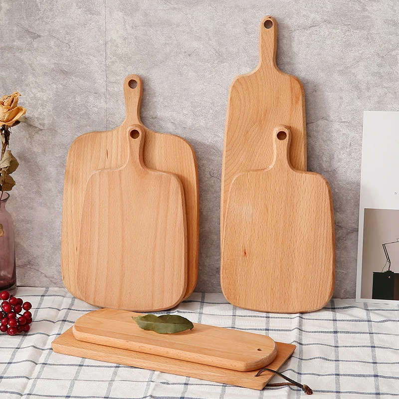 

Kitchen Cutting Board Charcuterie Board Wooden Pizza Plate Dim Sum Chopping Board Sushi Vegetable Meat Cutting Pad Tools