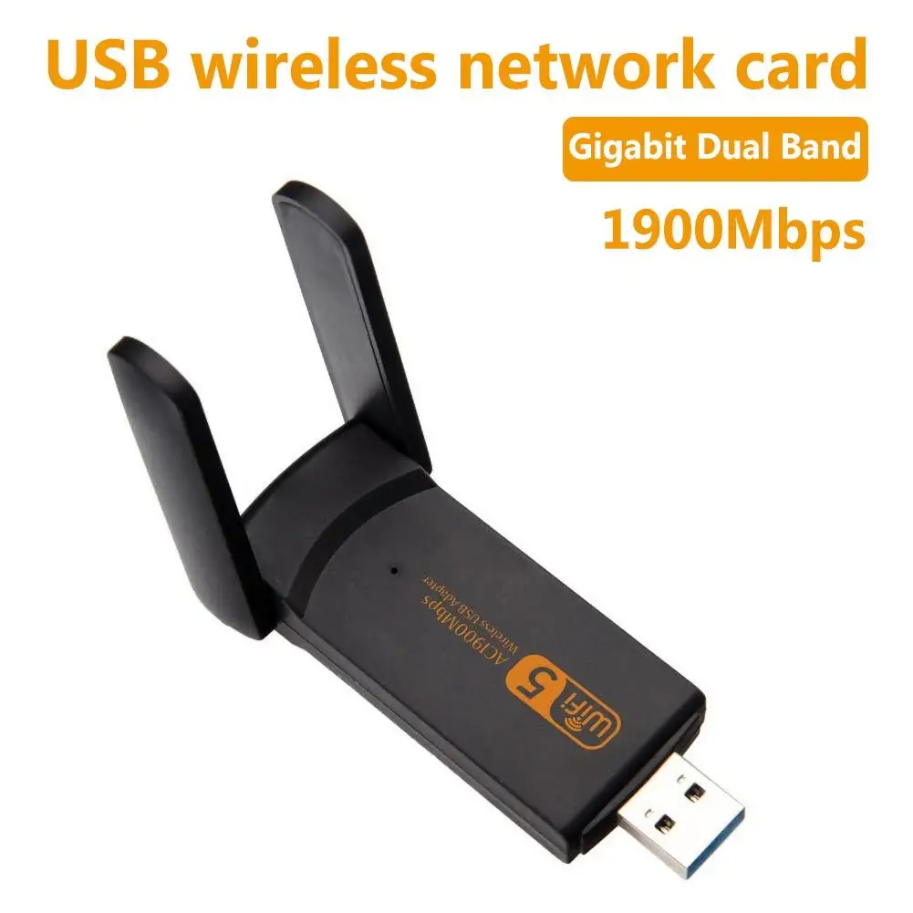 1900 Мбит/с 2 4/5 8G двухдиапазонный usb адаптер 3 0 Беспроводной сетевая карта Wi Fi донгл