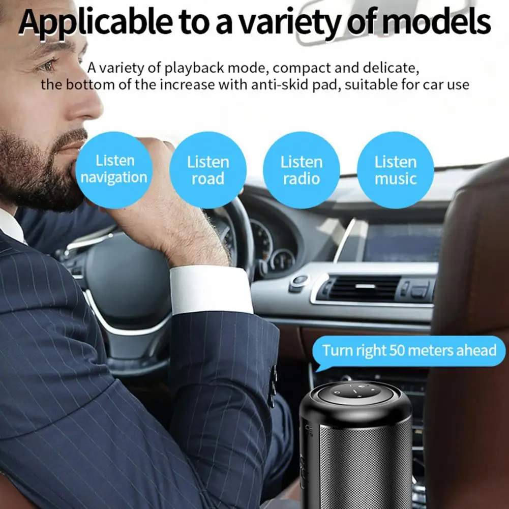 V8 Bluetooth Speaker High-fidelity with TF Card Slot Portable Mini Wireless Subwoofer Loudspeaker for Home |