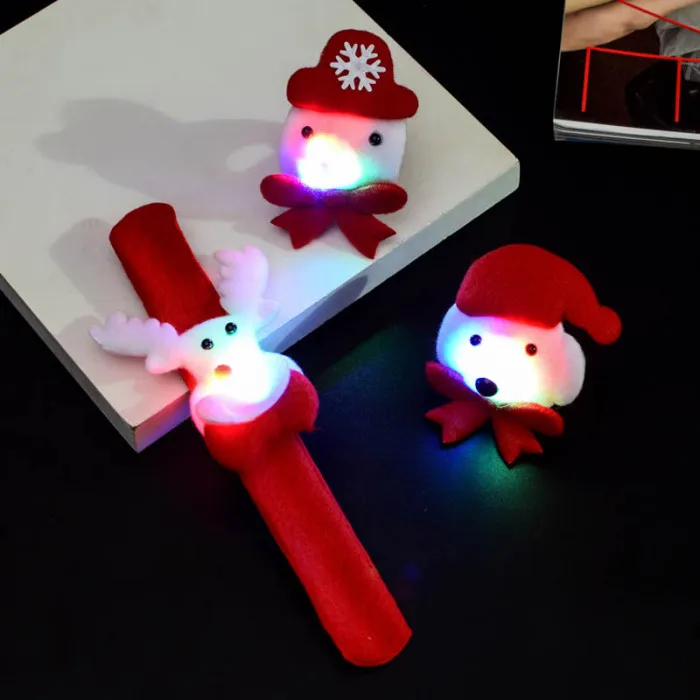 Economical Christmas Headband Light Up Hat Glasses Pen Brooch Accessories Decoration For Party Holiday ds99