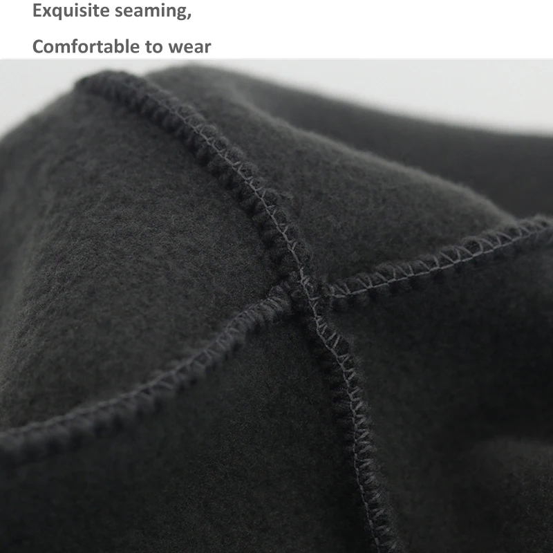 Шапка-утепленная флисовая двухслойная ветрозащитная теплая для альпинизма