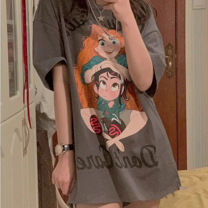 

2021 new spring and summer short sleeve T-shirt for female students