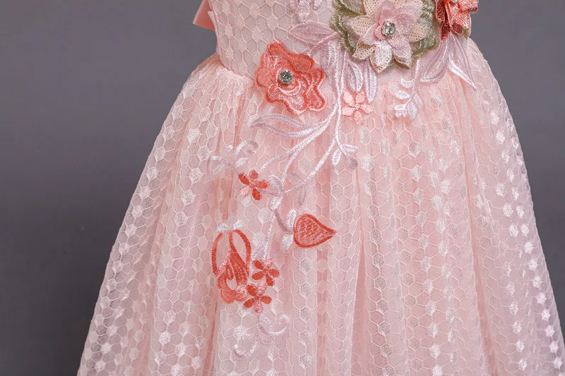 

Flower Dresses For Party and Wedding Dress Children Pageant Gown Girls Long Princess Dress Children's Dress Costume Little Host