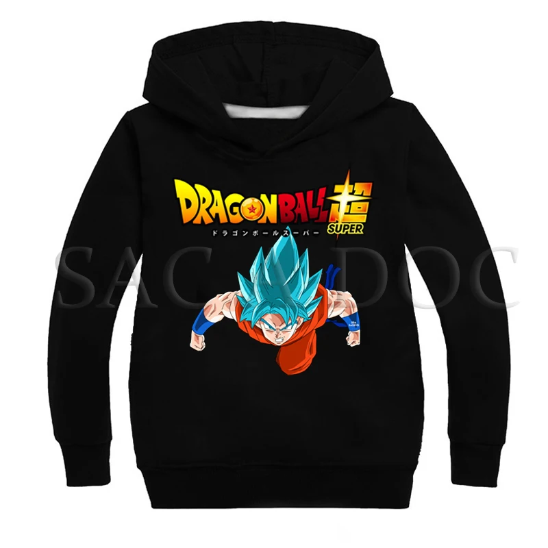 Hoodies 18 Модные толстовки с капюшоном с принтом «Жемчуг дракона»; толстовки для маленьких мальчиков и девочек; детские зимние тонкие топы с длинными рукавами; детская повседневная одежда - Цвет: Hoodies 18