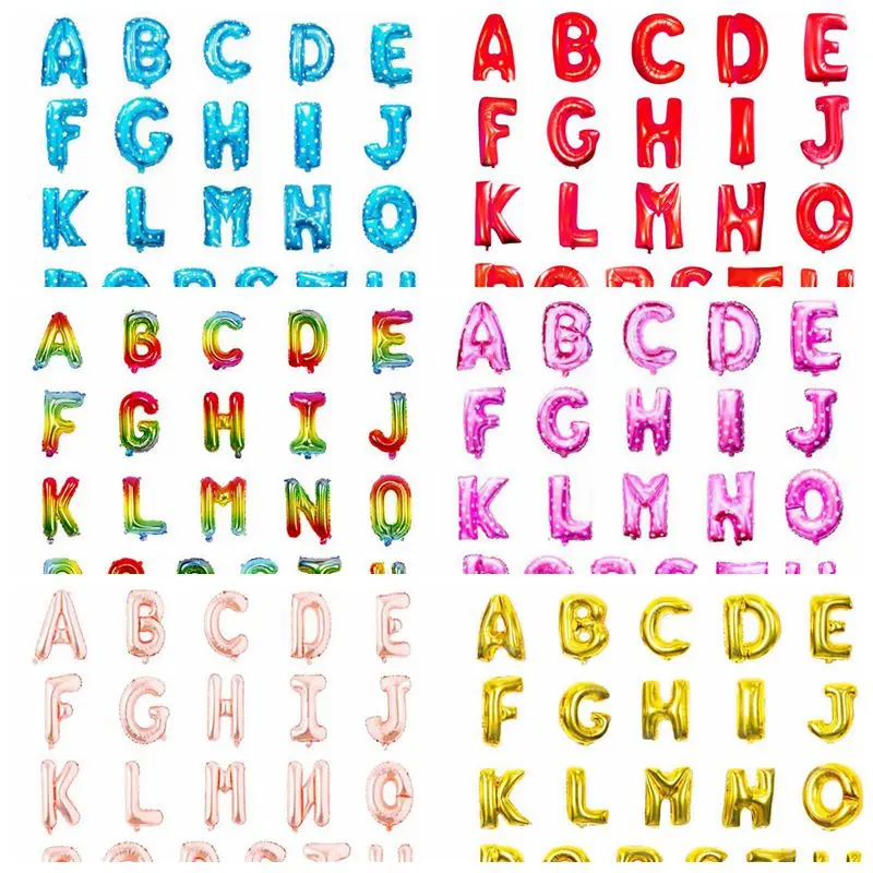 16 дюймов с днем рождения воздушный шарик из алюминиевой фольги надписью на