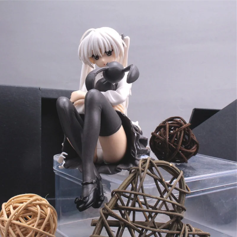 

Yosuga No Sora Kasugano Sora Sister Set Animation PVC Model Edge Of The Sky Holding The Rabbit Dome Girl Hand made Decoration