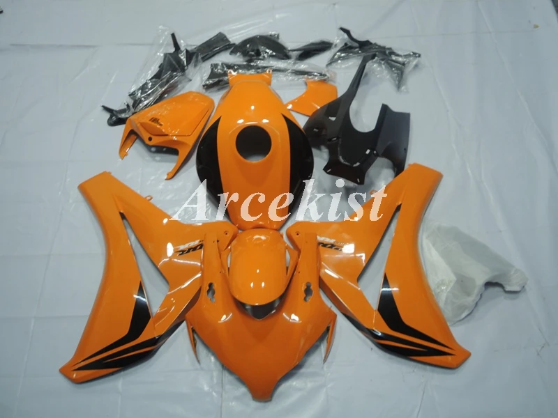 

Injection mold New ABS Fairings Kit Fit for HONDA CBR1000RR 2008 2009 2010 2011 08 09 10 11 CBR1000 Bodywork set orange black