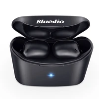 bluedio wireless earphone t elf 2 stereo sport earbuds headset with charging box built in microphone bluetooth compatible