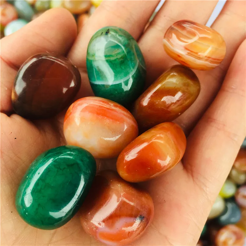 100 г натуральный кристаллический агат образцы минералов | Дом и сад