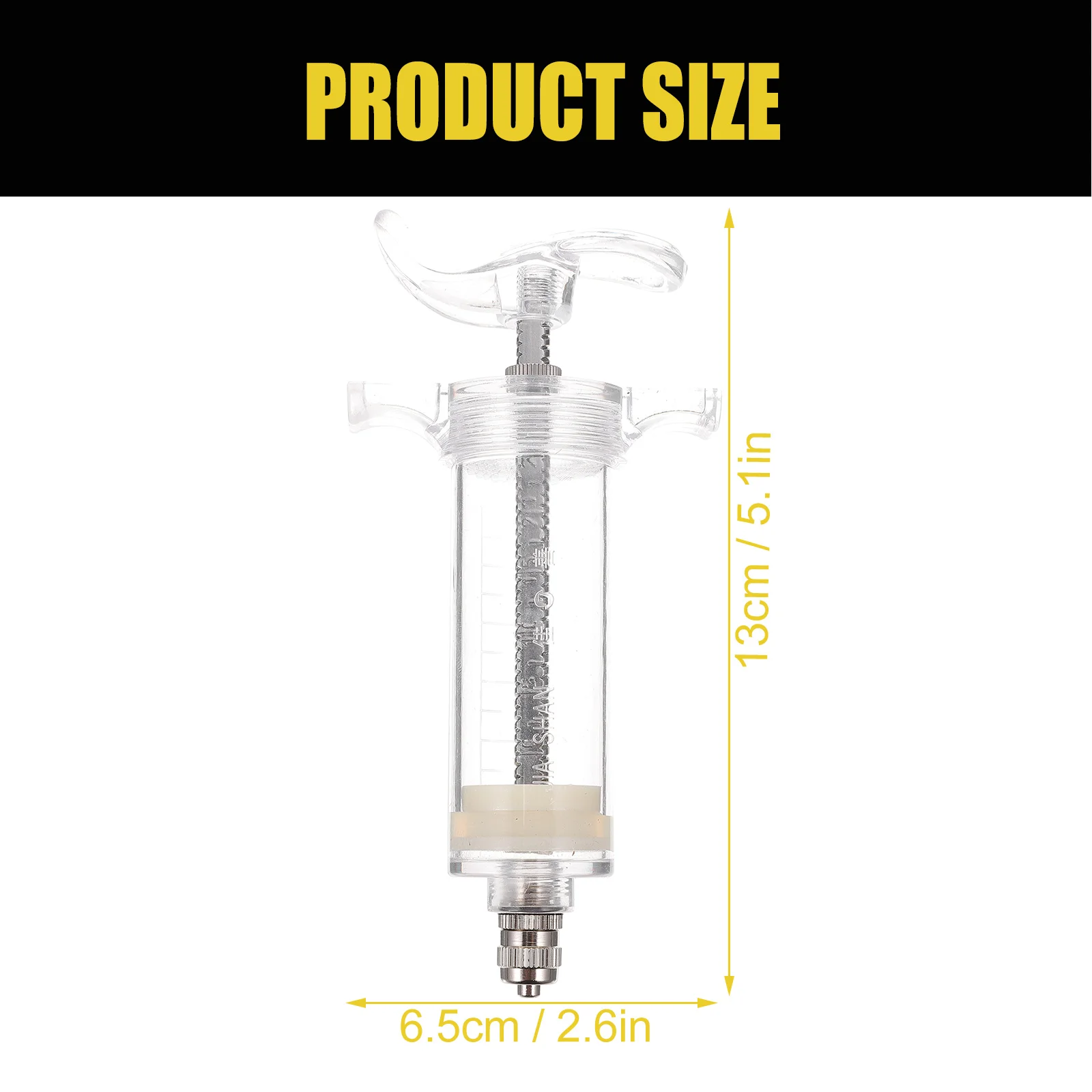 1pc Durable Plastic Steel Needle Tube Animal Feeding Syringe Medicine Injection | Обустройство дома
