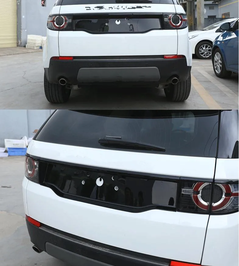 Для Land Rover Discovery 2016 2018 Спортивная Модифицированная задняя дверь Лицензия черная