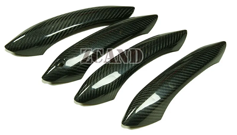 Чехол из настоящего углеродного волокна для дверных ручек 4 шт./компл. BMW F10 & M5